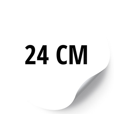 24 Zentimeter